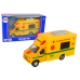 Car Rescue Vehicle Police Fire Brigade Friction Drive 3 Models