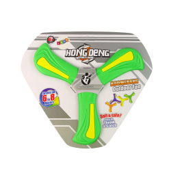 Boomerang Flying Disc Thrower Green For Kids