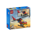 LEGO CITY Bricks Fire Rescue Helicopter 85 Pieces 60411