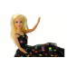 Lucy Doll, Black Polka Dot Dress, Long