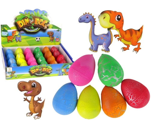 Hatching Magic Dinosaur Egg Growing 6 cm Colors.