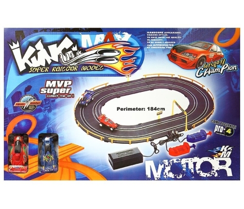 Car Racing Track 184 cm Cars Controller King