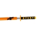 Wooden Sword Orange Prop For Knight 73 cm