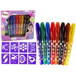Tattoo Set Colored Markers