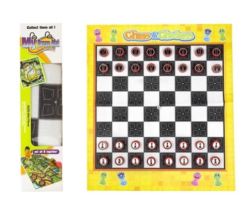 Kids Playmat 70cm x 80cm  Game Pattern 2 Types To Choose From Pawns Included