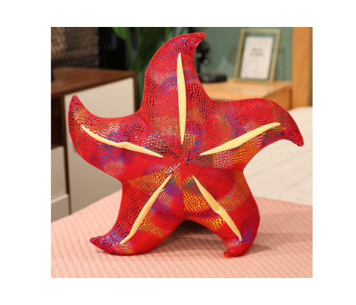 Mascot Plush Starfish Red Pillow 20 cm