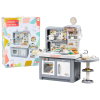 Dream Kitchen For Children Lights Sounds Steam Accessories Gray