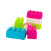 Large Construction Blocks in a Bag Colorful Stickers 20 El