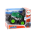 Dinosaur Off-Road Car with Large Rubber Wheels, Green