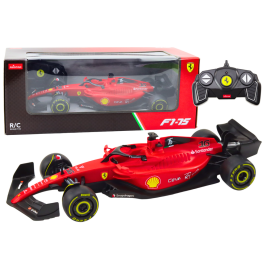 Radiovadāmā mašīna ar pulti Ferrari F1-75 Red