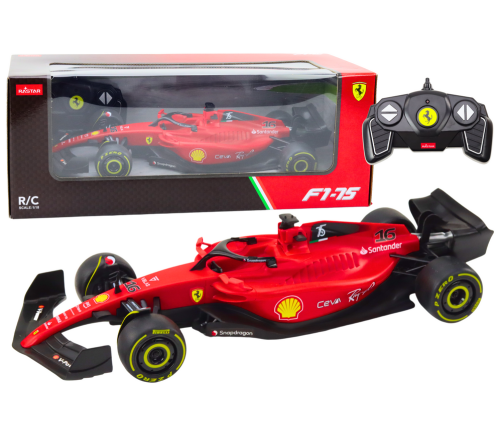 Radiovadāmā mašīna ar pulti Ferrari F1-75 Red