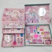 3in1 Nail Makeup Jewelry Box Set Pink