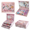 3in1 Nail Makeup Jewelry Box Set Pink