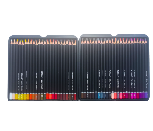 Set of 72 Color Art Pencils