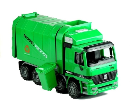 Green Garbage Remover Big Opening Assembly Container