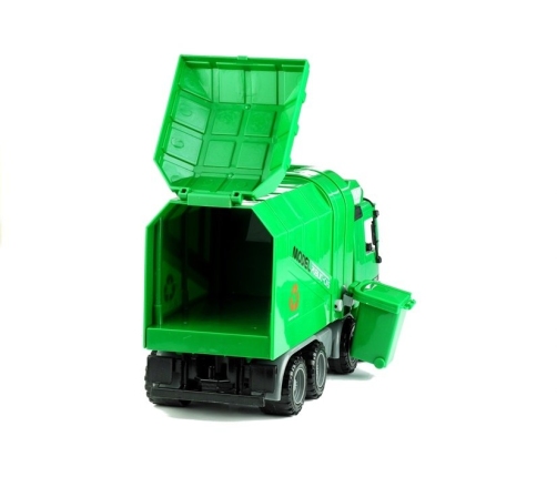 Green Garbage Remover Big Opening Assembly Container