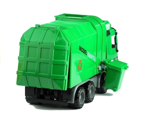 Green Garbage Remover Big Opening Assembly Container