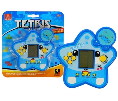 Tetris Star Electronic Game - Blue