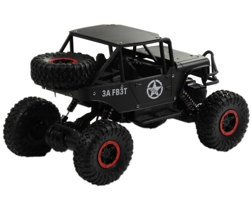 R/C Monster Car Jeep 1:18 Black