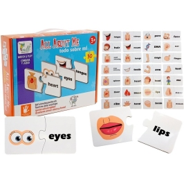 Educational Puzzle Learning Body Parts 30 Elements