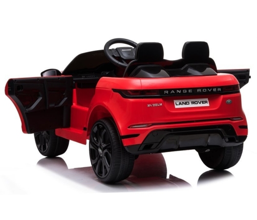 Divvietīgs bērnu elektromobilis Range Rover Evoque Red