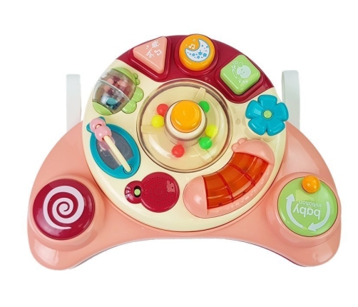 Interactive Baby Table Music Animal Sounds Red