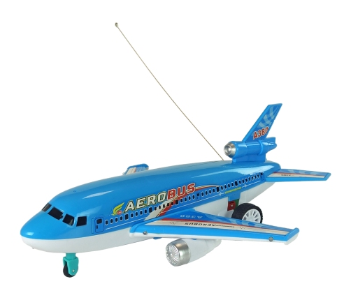 Remote Controlled Aircraft Blue Pilot 40 Mhz Lights