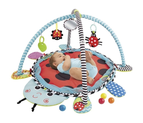 Educational Mat Ladybird Playpen Balls for Baby