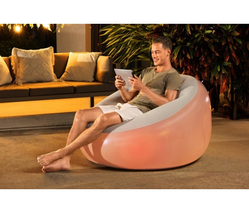 Bestway 75086 inflatable illuminated armchair 102 x 97 x 71 cm