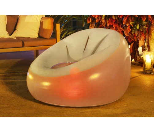 Bestway 75086 inflatable illuminated armchair 102 x 97 x 71 cm