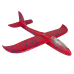 Large Styrofoam Glider Plane Red