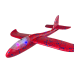 Large Styrofoam Glider Plane Red