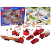 Set of Fire Brigade Vehicles  30 Pieces Rescue Team