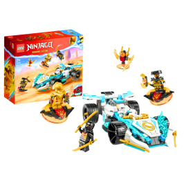 LEGO NINJAGO ZANE'S Race Car Dragon Power SPINJITZU 307 Pieces 71791