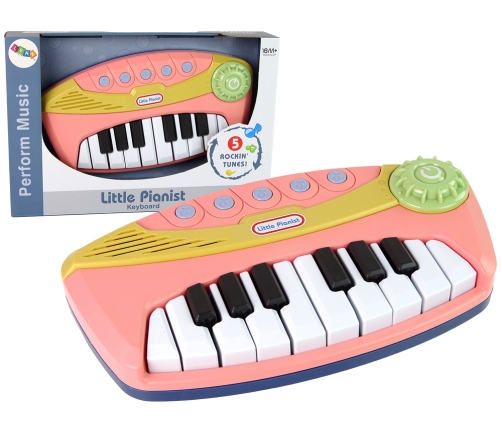 Little Pianist Interactive Pink Piano