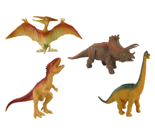 Set of Dinosaurs Figurines Accessories 8 Pieces.