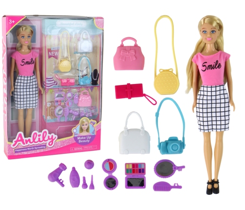 Anlily Doll Set Handbags Styling Set