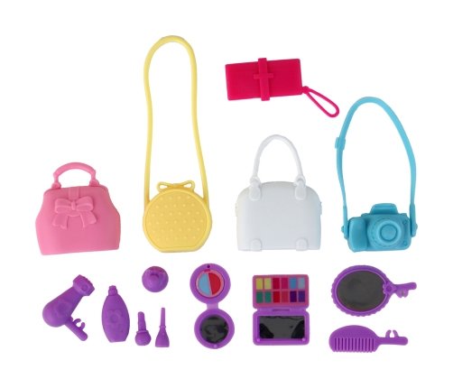 Anlily Doll Set Handbags Styling Set