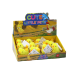 Jumping Chicken Wind Up Toy Figurine Yellow