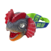 Dinosaur Headlamp Flashlight Adjustable Headband 3 LEDs