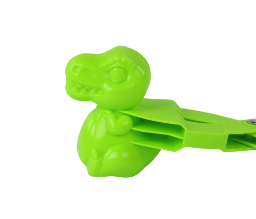 Snow Maker Snowball Machine Green Dinosaur