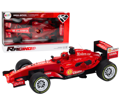 Racer Sports Car With Drive 1:12 Red Sounds