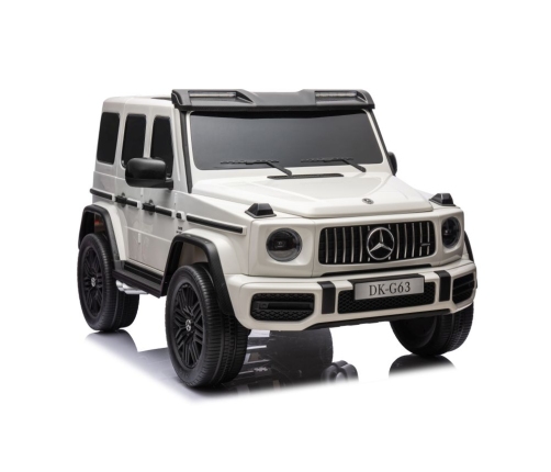 Divvietīgs bērnu elektromobilis Mercedes G63 XXL 4x4 White