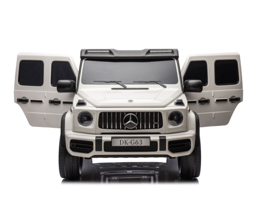 Divvietīgs bērnu elektromobilis Mercedes G63 XXL 4x4 White