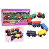 Wooden Trains Locomotives Magnet Set 12 Pcs