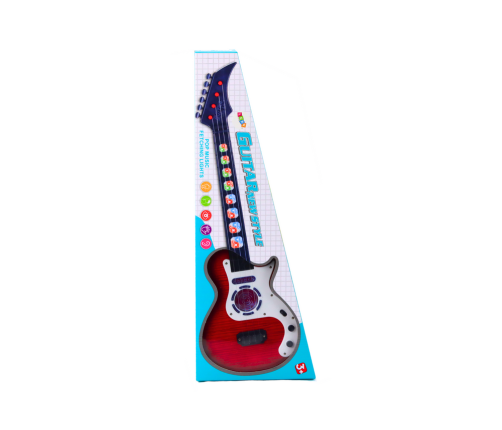 Electric Guitar for Children Light Melodies Red