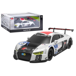 Radiovadāmā mašīna AUDI R8 LMS White and Black