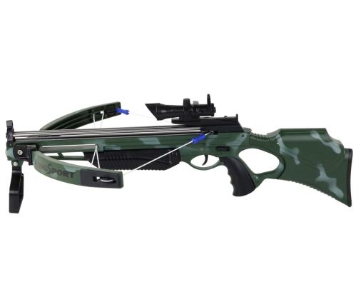 Crossbow with laser 3 arrows on the suction cup Camo weapon