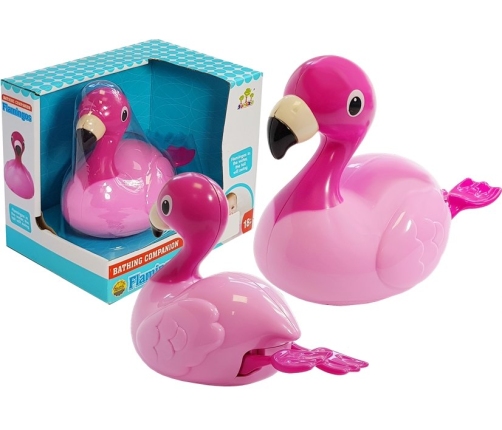 Bath Flamingo Floats on water