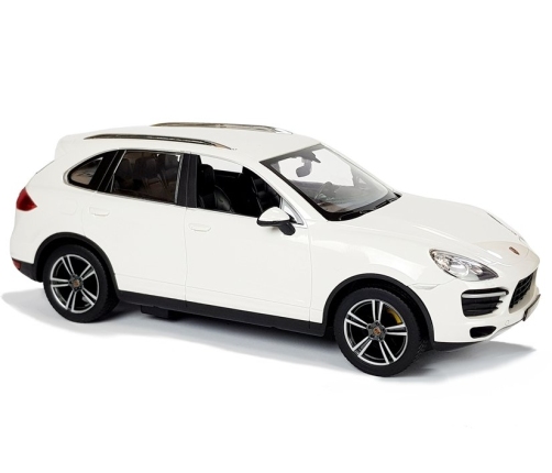 Car R/C Porsche Cayenne Turbo Rastar 1:14 White